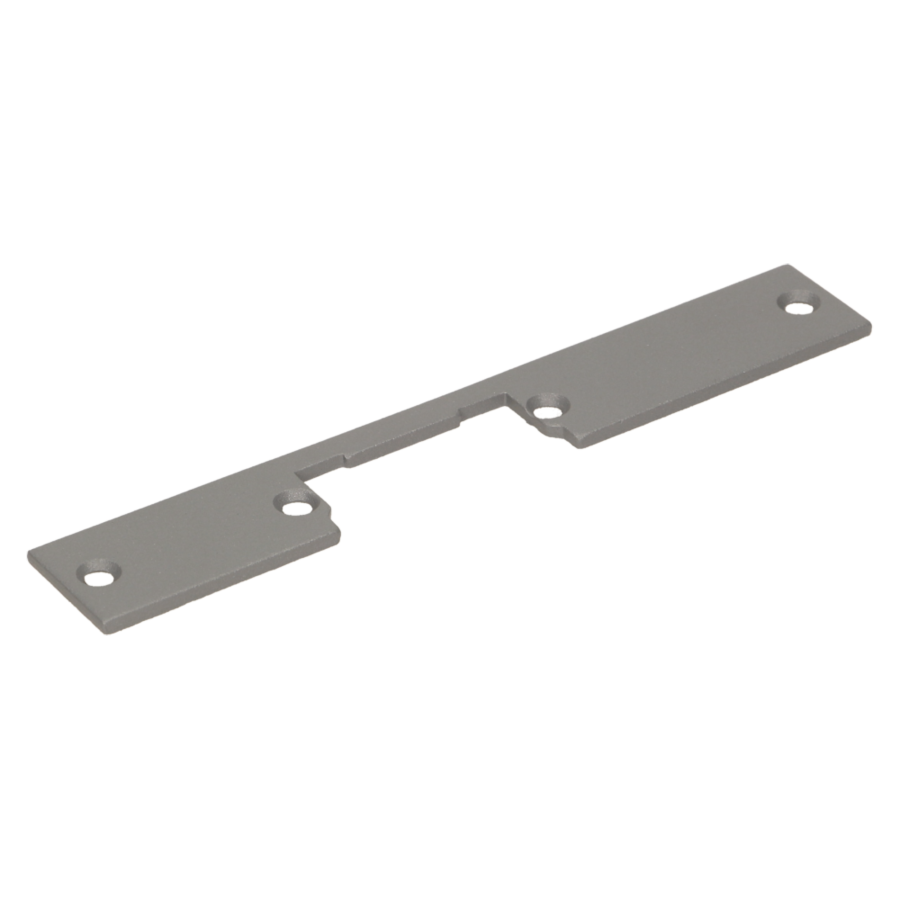 Faceplate straight, short, nickel-coated