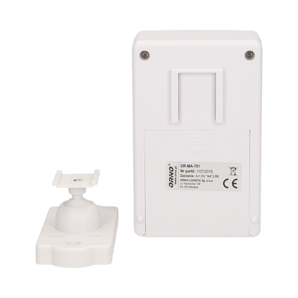 Motion sensor with DING-DONG signalling and alarm