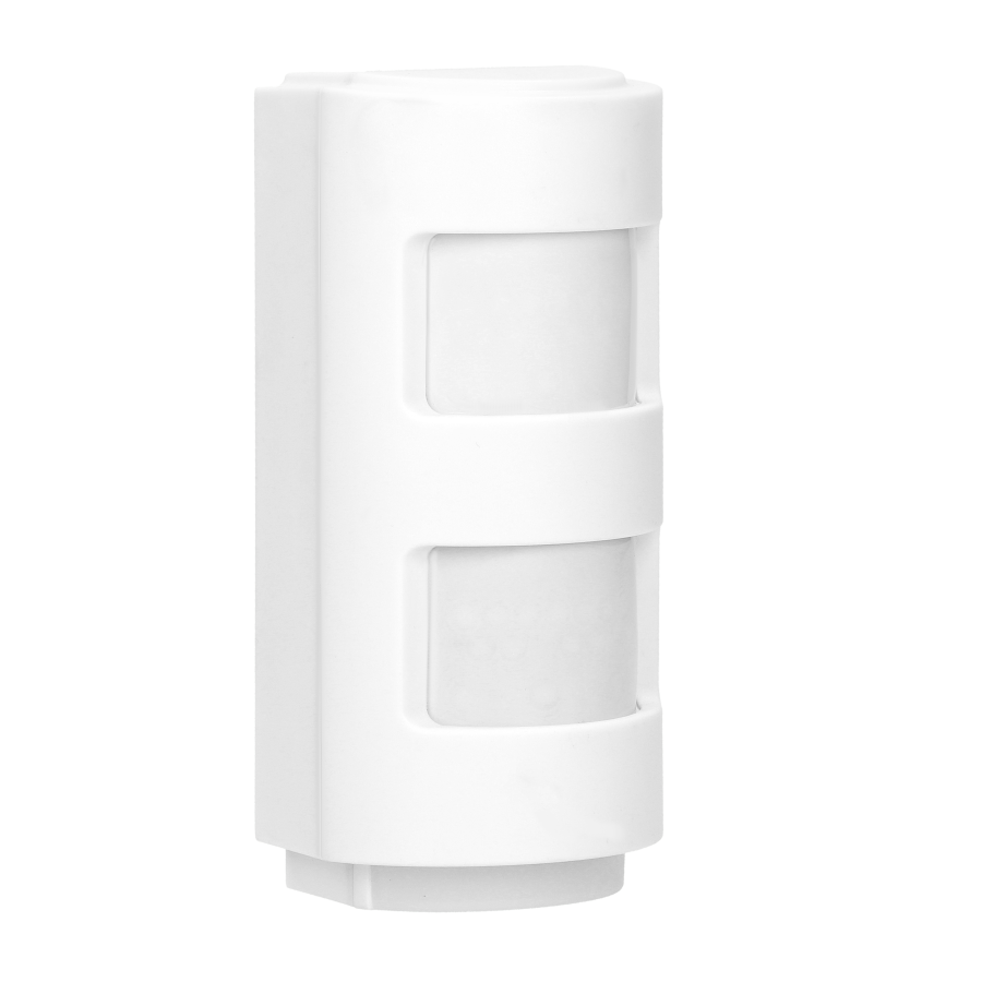 Wireless driveway alert system with sound and light alarm, IP44, 300m, can be extended up to 16 sensors (and 4 zones).