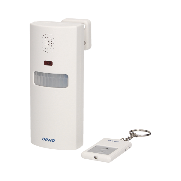 Alarm z wbudowaną syreną, sterowany pilotem, 6m, bateryjny