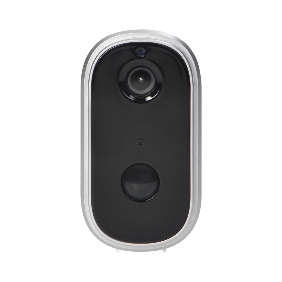 Wireless outdoor Wi-Fi camera, Smartphone communication with Tuya app, IP65, intercom, memory