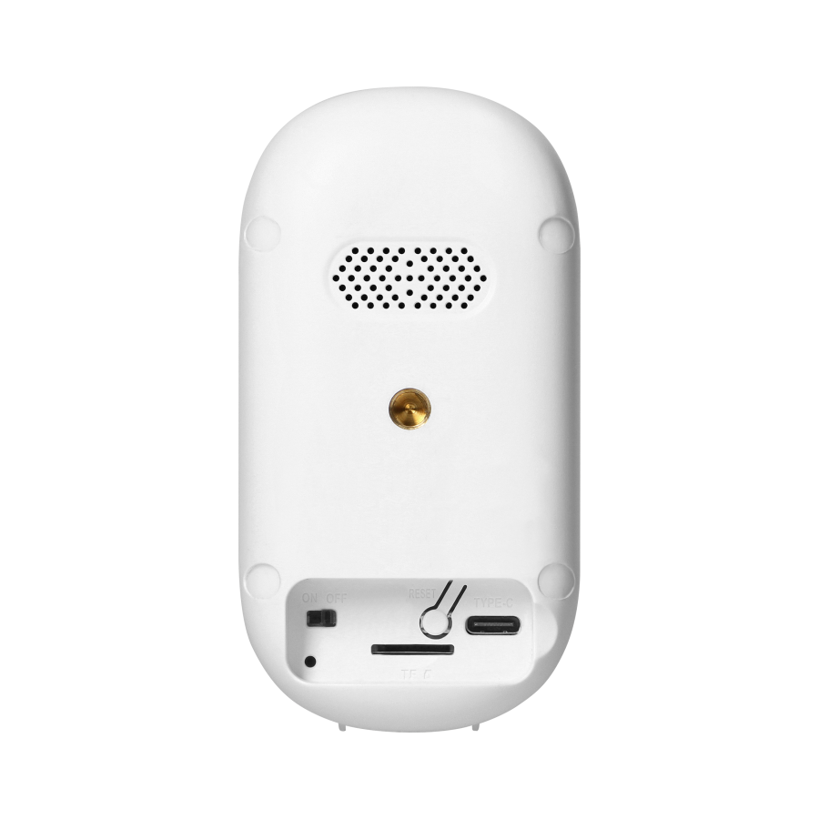 Wireless outdoor Wi-Fi camera, Smartphone communication with Tuya app, IP65, intercom, memory