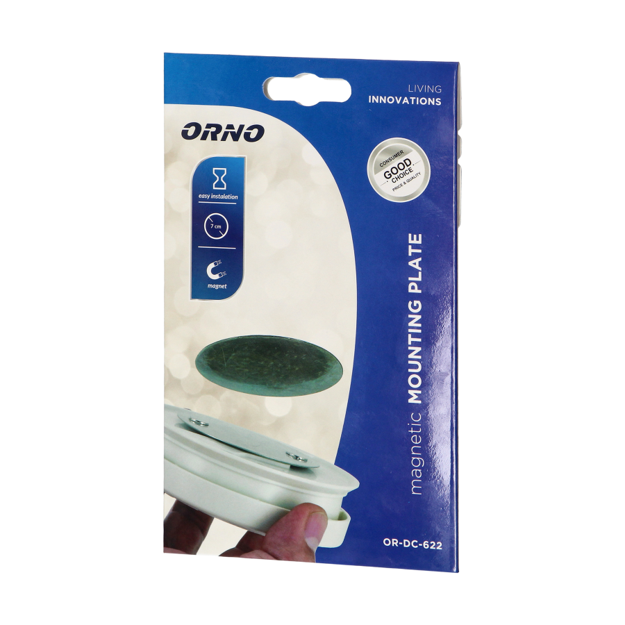 Magnetic mounting plate