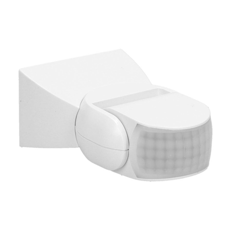 Czujnik ruchu 360/180st. 2 sensory, IP65, 1200W, biały