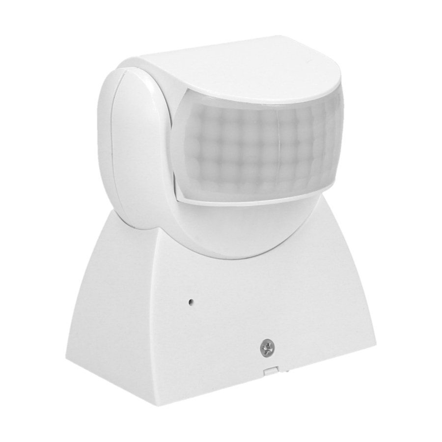 Czujnik ruchu 360/180st. 2 sensory, IP65, 1200W, biały