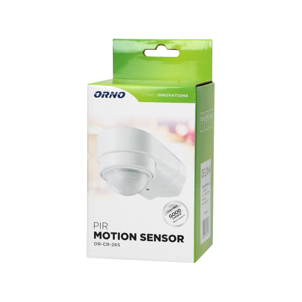 Motion sensor 240°, IP65, 2 sensors Motion sensor 240°, IP65, 2 sensors