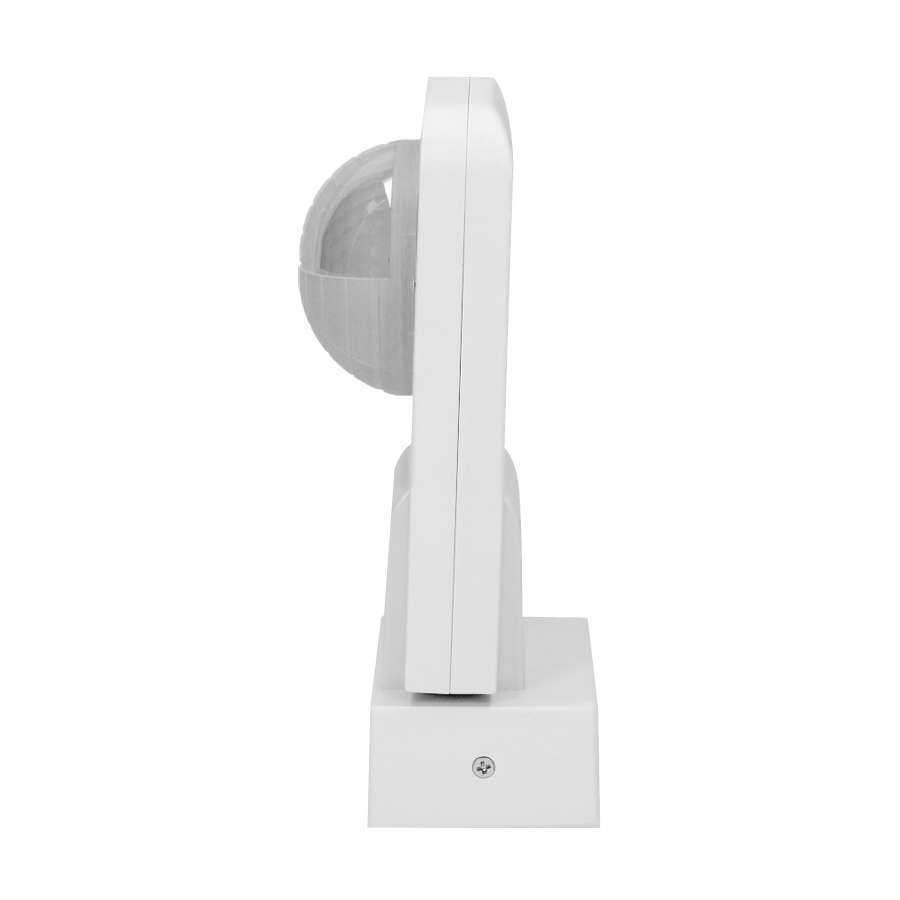 Motion and presence sensor 360°, IP65, 2000W, range max. 20m, white