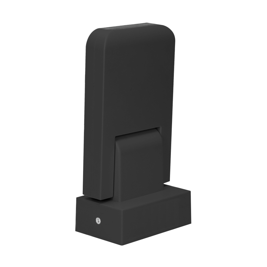 Motion and presence sensor 360°, IP65, 2000W, range max. 20m, black