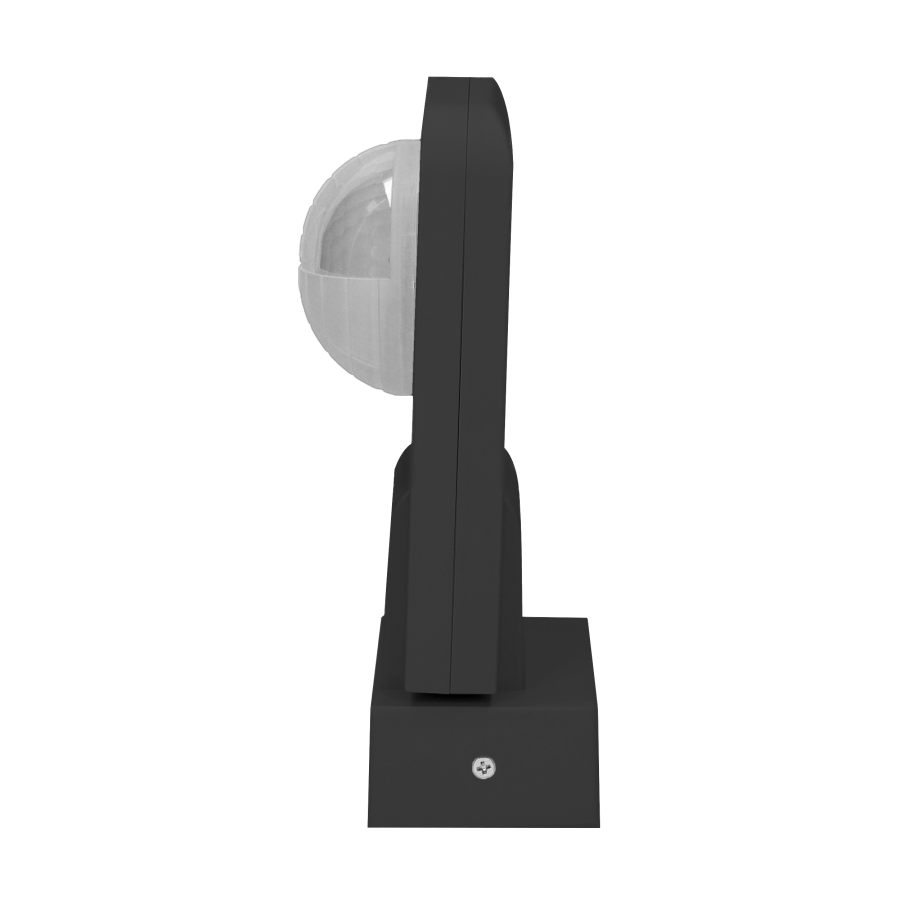 Czujnik ruchu i obecności 360°, IP65, 2000W, zasięg max. 20m, czarny
