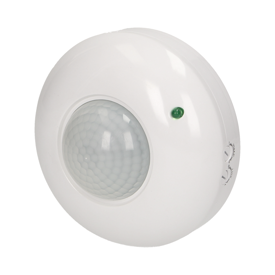 Czujnik ruchu 360st. IP20, 1200W, biały