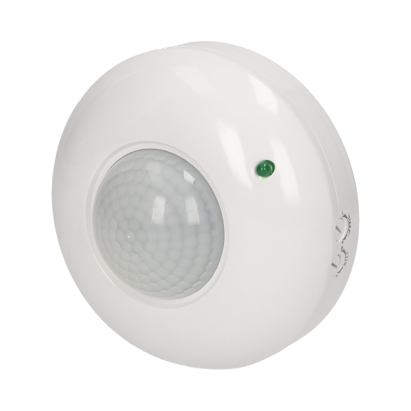 Czujnik ruchu 360st. IP20, 1200W, biały