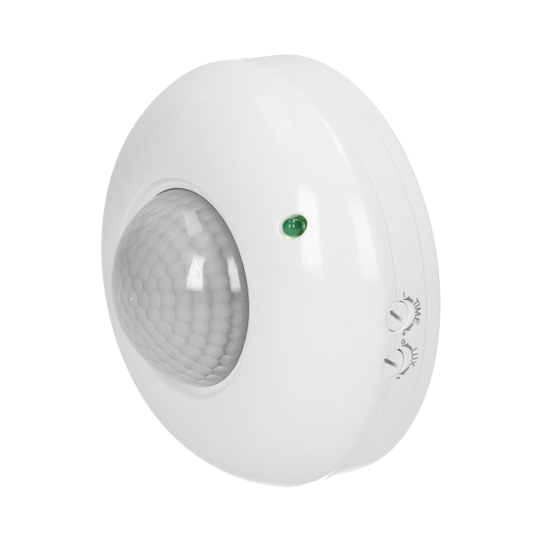 Czujnik ruchu 360st. IP20, 1200W, biały
