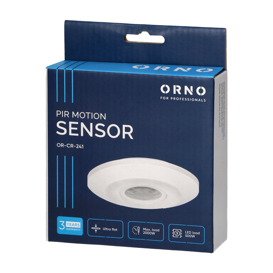Ultra flat PIR motion sensor 360°