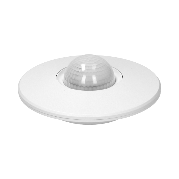 PIR motion and presence sensor 360°,IP20, 2000W, 3 sensors, white