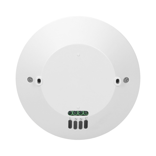 PIR motion and presence sensor 360°,IP20, 2000W, 3 sensors, white