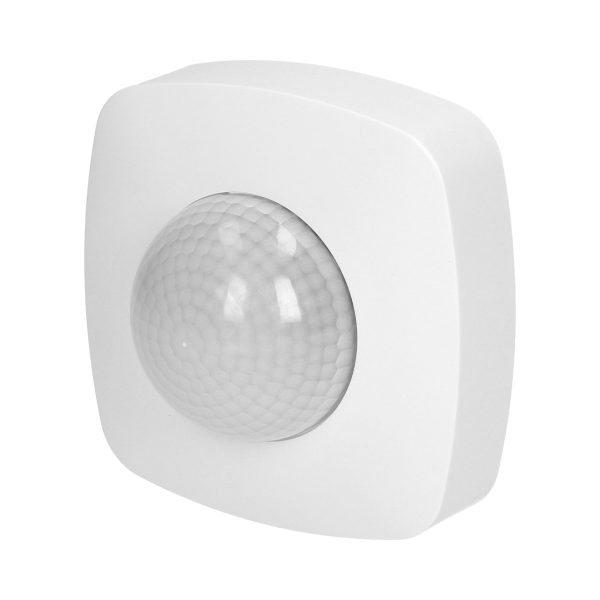 PIR motion and presence sensor 360°, IP20, 2000W, 3 sensors, white