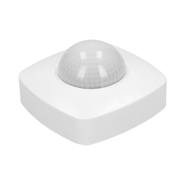 PIR motion and presence sensor 360°,IP65, 2000W, 3 sensors, white