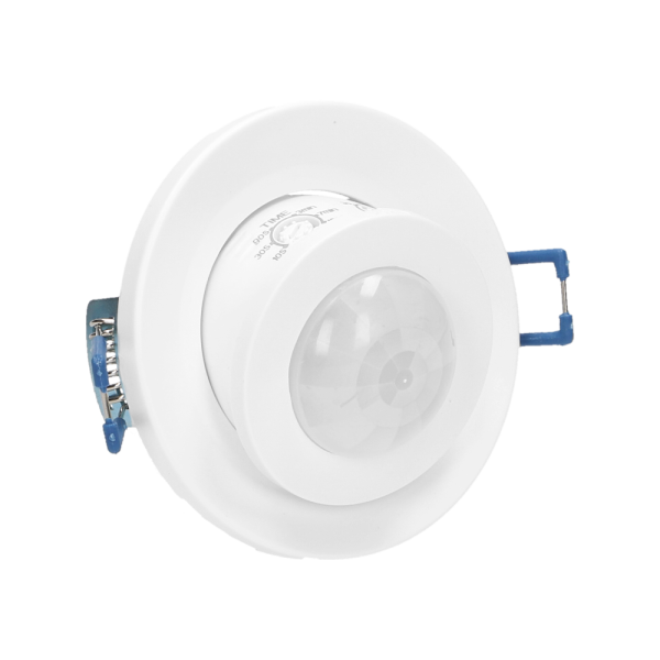 Adjustable flush mounted PIR motion sensor 360°