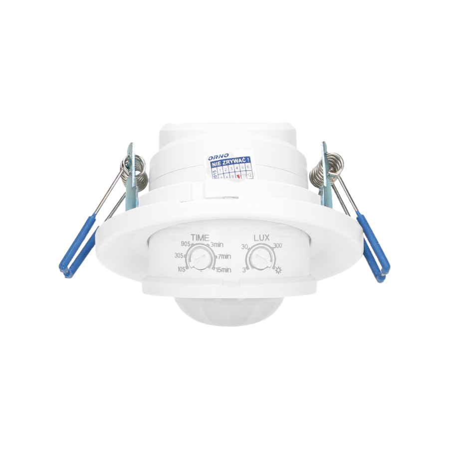 Adjustable flush mounted PIR motion sensor 360°