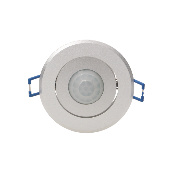Czujnik ruchu 360st. IP20, 1200W, aluminium, do sufitów podwieszanych, regulacja położenia sensora