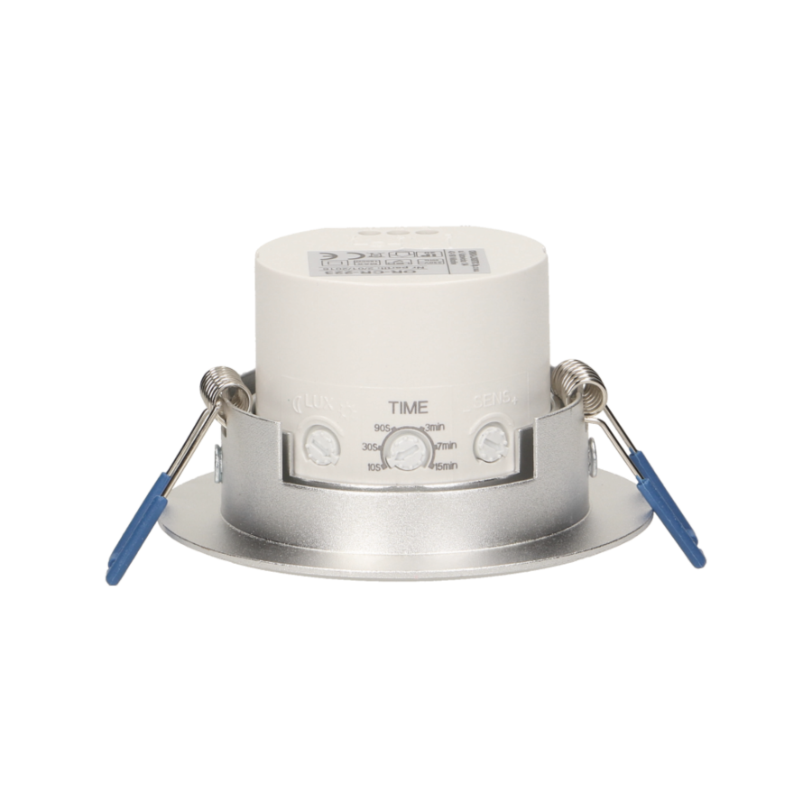 Czujnik ruchu 360st. IP20, 1200W, aluminium, do sufitów podwieszanych, regulacja położenia sensora