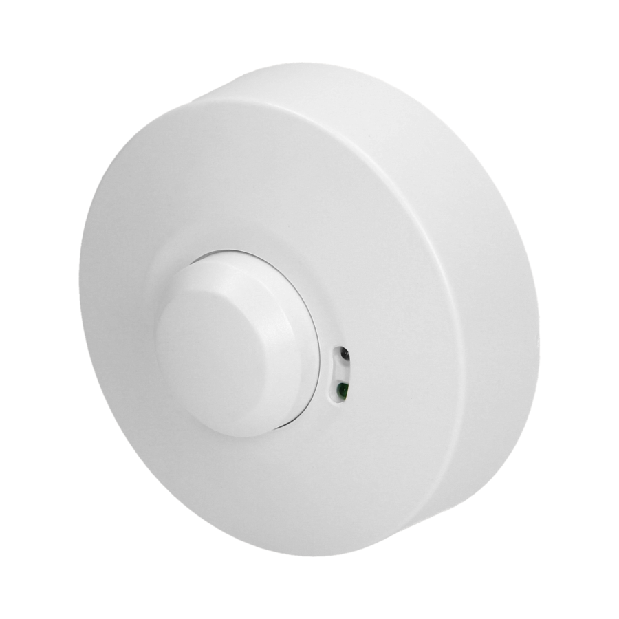 Mikrofalowy czujnik ruchu z osłoną, 360st. IP20, 1200W, natynkowy