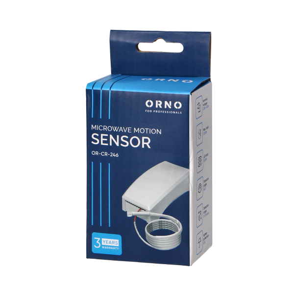 Microwave sensor 360° with external probe