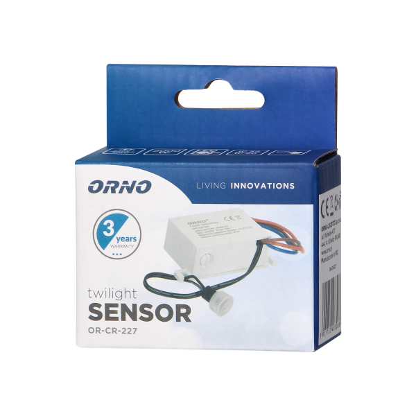 Mini twilight sensor with external probe, IP54