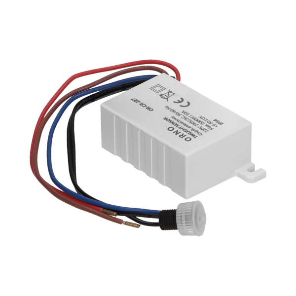 Mini twilight sensor with external probe, IP54