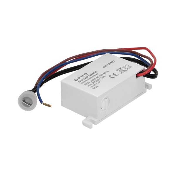 Mini twilight sensor with external probe, IP54