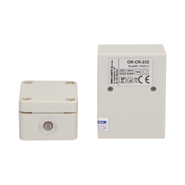 Twilight sensor with external probe, IP65