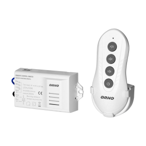 Wireless lighting programmer with a 3-channel remote control unit