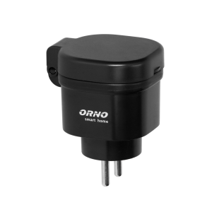 Outdoor wireless power socket with radio receiver, IP44, ORNO Smart Home