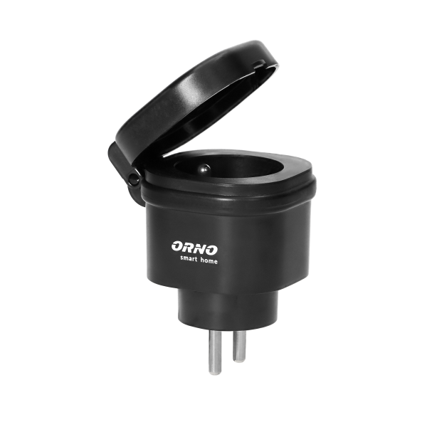 Outdoor wireless power socket with radio receiver, IP44, ORNO Smart Home Outdoor wireless power socket with radio receiver, IP44, ORNO Smart Home