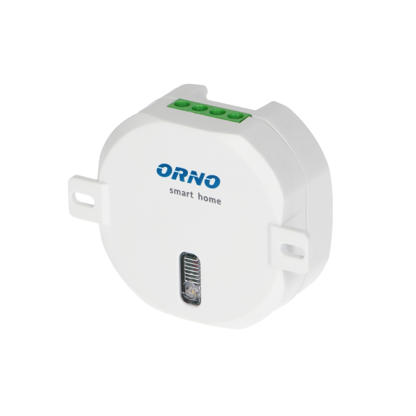 Przekaźnik podtynkowy (dopuszkowy) ORNO Smart Home sterowany bezprzewodowo, z odbiornikiem radiowym, obciążenie 1000W Przekaźnik podtynkowy (dopuszkowy) ORNO Smart Home sterowany bezprzewodowo, z odbiornikiem radiowym, obciążenie 1000W