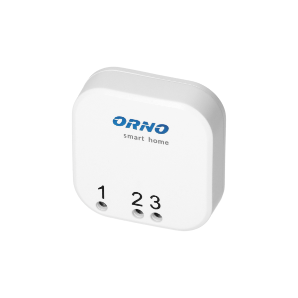 Wireless transmitter with 1 channel, compatible with any switch for wireless control of flush-mounted relays and sockets, Orno Smart Home Wireless transmitter with 1 channel, compatible with any switch for wireless control of flush-mounted relays and sockets, Orno Smart Home