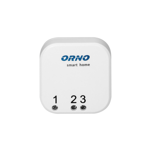 Wireless transmitter with 1 channel, compatible with any switch for wireless control of flush-mounted relays and sockets, Orno Smart Home Wireless transmitter with 1 channel, compatible with any switch for wireless control of flush-mounted relays and sockets, Orno Smart Home