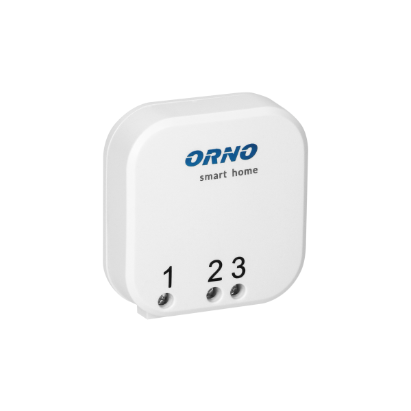 Wireless transmitter with 1 channel, compatible with any switch for wireless control of flush-mounted relays and sockets, Orno Smart Home Wireless transmitter with 1 channel, compatible with any switch for wireless control of flush-mounted relays and sockets, Orno Smart Home