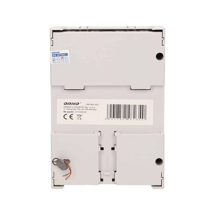 3-phase energy meter, 120A, 5 modules DIN TH-35mm
