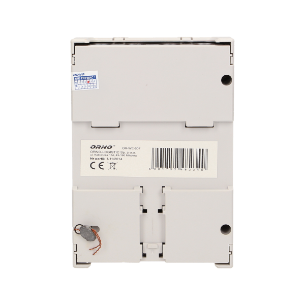 3-phase energy meter, 120A, 5 modules DIN TH-35mm