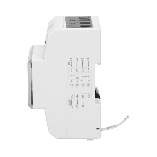 3-fazowy licznik energii elektrycznej, 80A, port RS-485, MID, 4,5 moduły, DIN TH-35mm 3-fazowy licznik energii elektrycznej, 80A, port RS-485, MID, 4,5 moduły, DIN TH-35mm