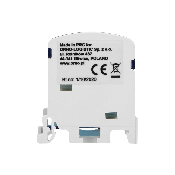 Double row power distribution block, 7 cables Double row power distribution block, 7 cables