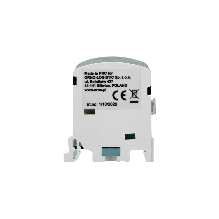 Double row power distribution block, 11 cable