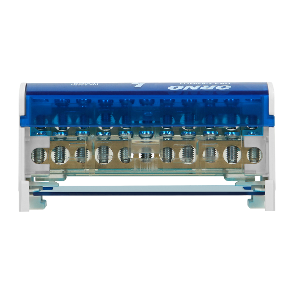 Double row power distribution block, 11 cable Double row power distribution block, 11 cable