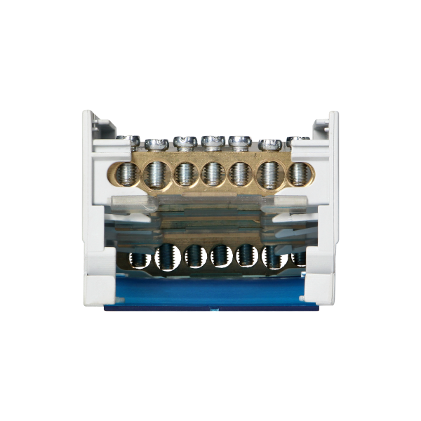 4-row power distribution block, 7 cables 4-row power distribution block, 7 cables