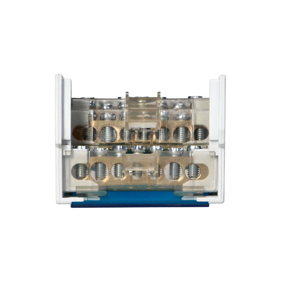 4-row power distribution block, 7 cables