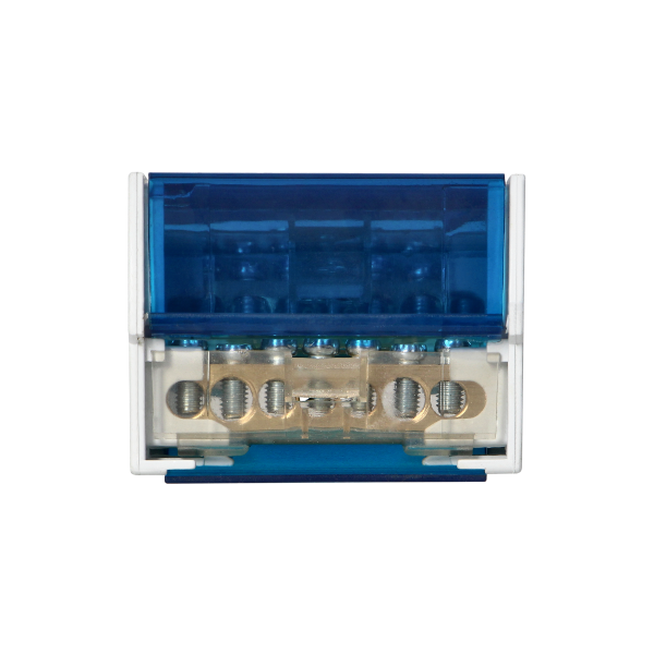 4-row power distribution block, 7 cables 4-row power distribution block, 7 cables