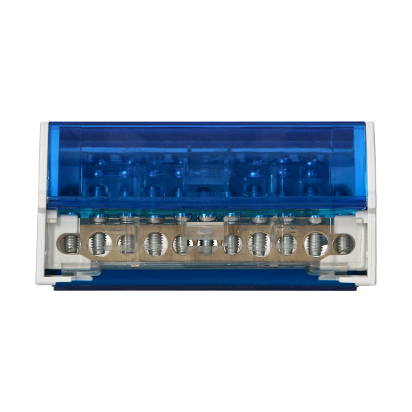 4-row power distribution block, 11 cables 4-row power distribution block, 11 cables