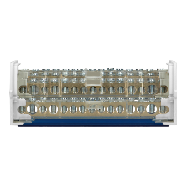 4-row power distribution block, 15 cables 4-row power distribution block, 15 cables