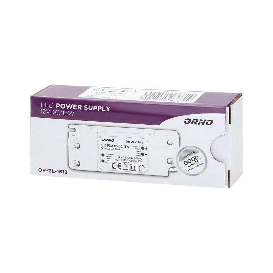 LED driver AC/DC 12V/15W